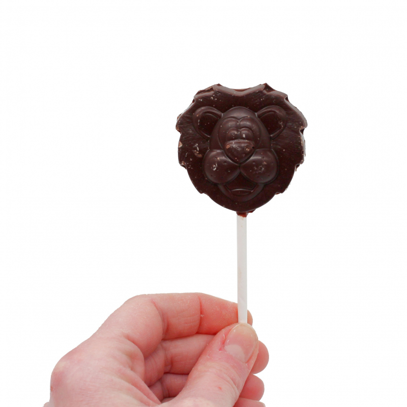 Sucette au chocolat
