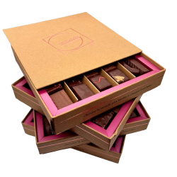 Écrins grand modèle bonbons de chocolat
