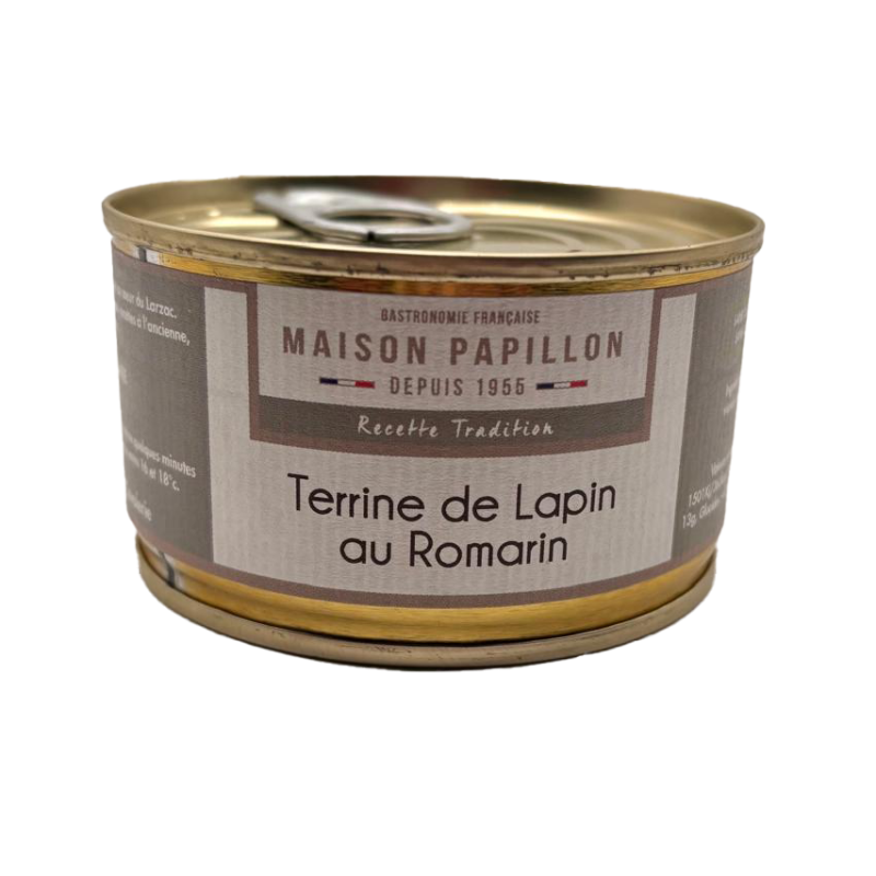 Tradition . Terrine de lapin au Romarin