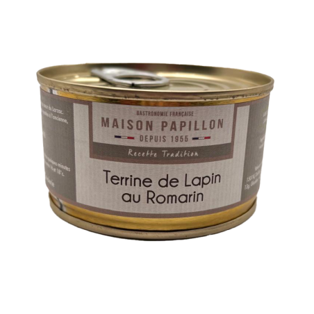 Tradition . Terrine de lapin au Romarin