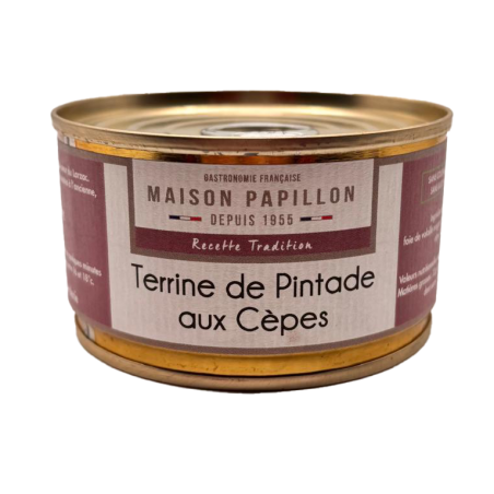 Tradition . Terrine de Pintade aux Cèpes