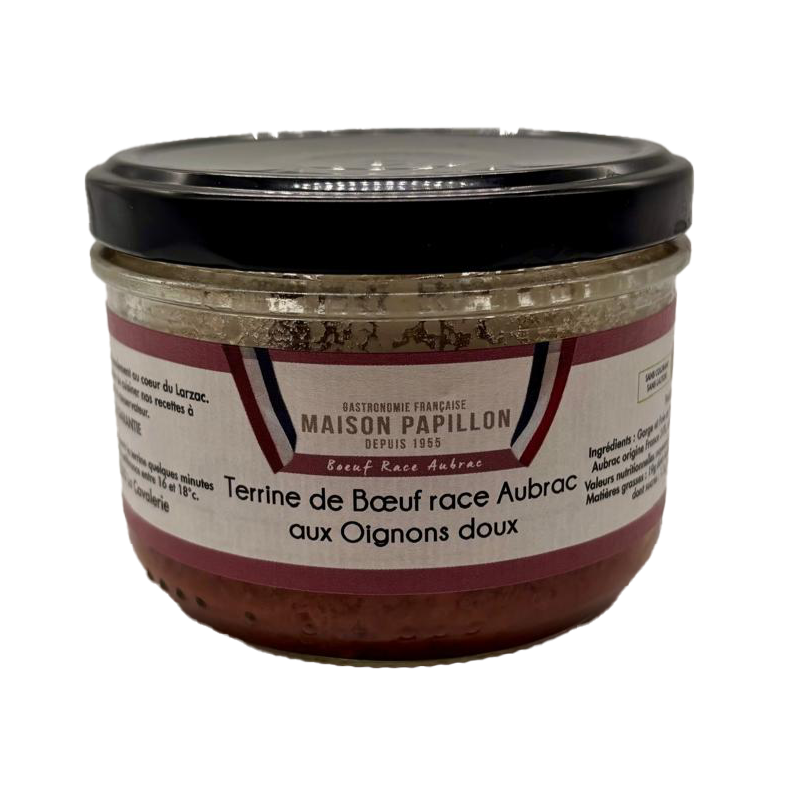 Terrine de Bœuf Aubrac & Oignons Doux