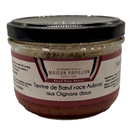 Terrine de Bœuf Aubrac & Oignons Doux