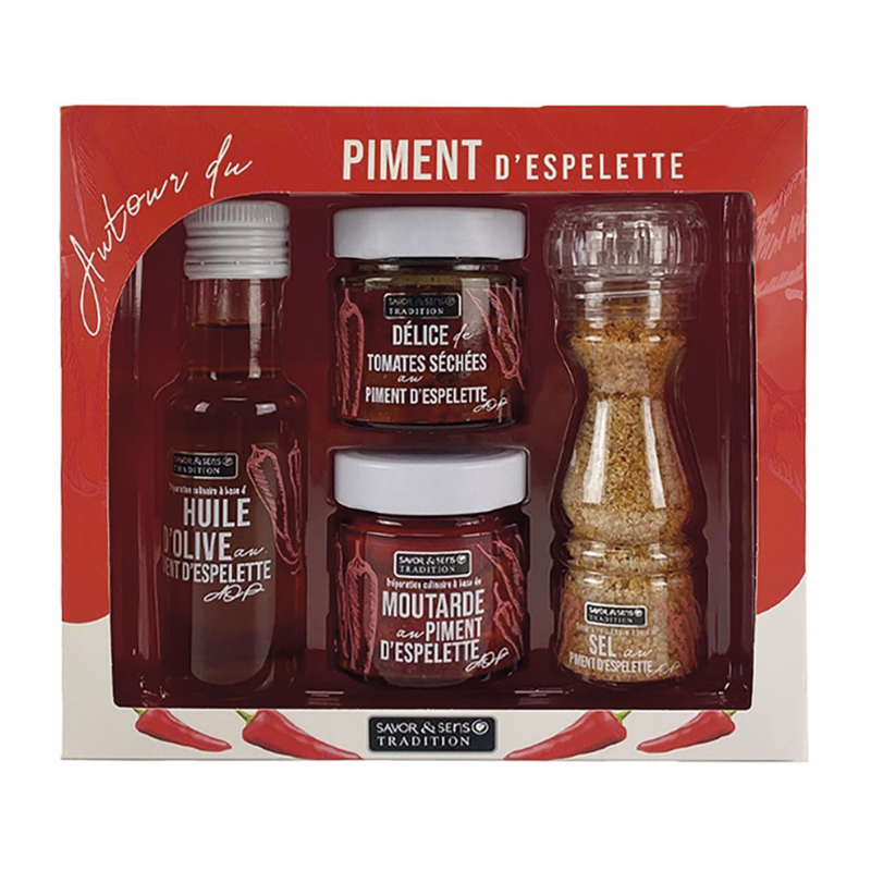 Coffret Autour du Piment d'Espelette