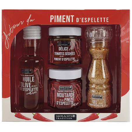 Coffret Autour du Piment d'Espelette
