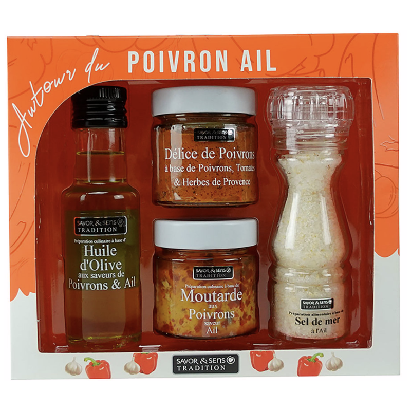 Coffret Autour du Poivron & de l'Ail