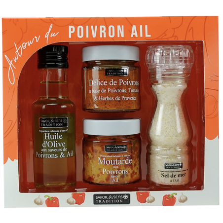 Coffret Autour du Poivron & de l'Ail