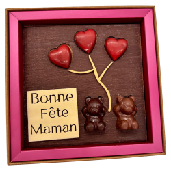 Petit écrin "Bonne fête Maman"
