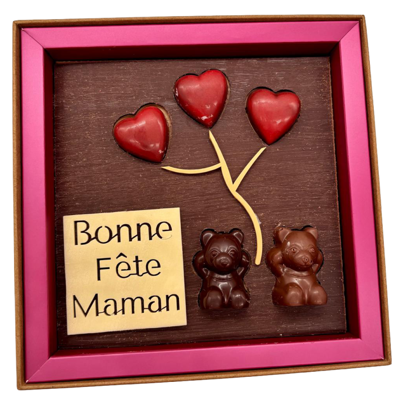 Petit écrin "Bonne fête Maman"