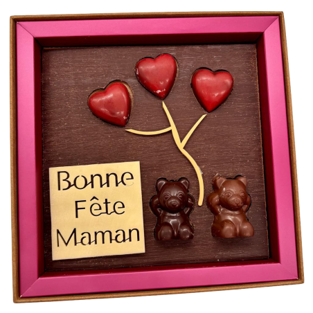 Petit écrin "Bonne fête Maman"